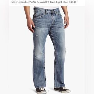 Men’s Silver Jeans Co Zac Relaxed Fit Jeans